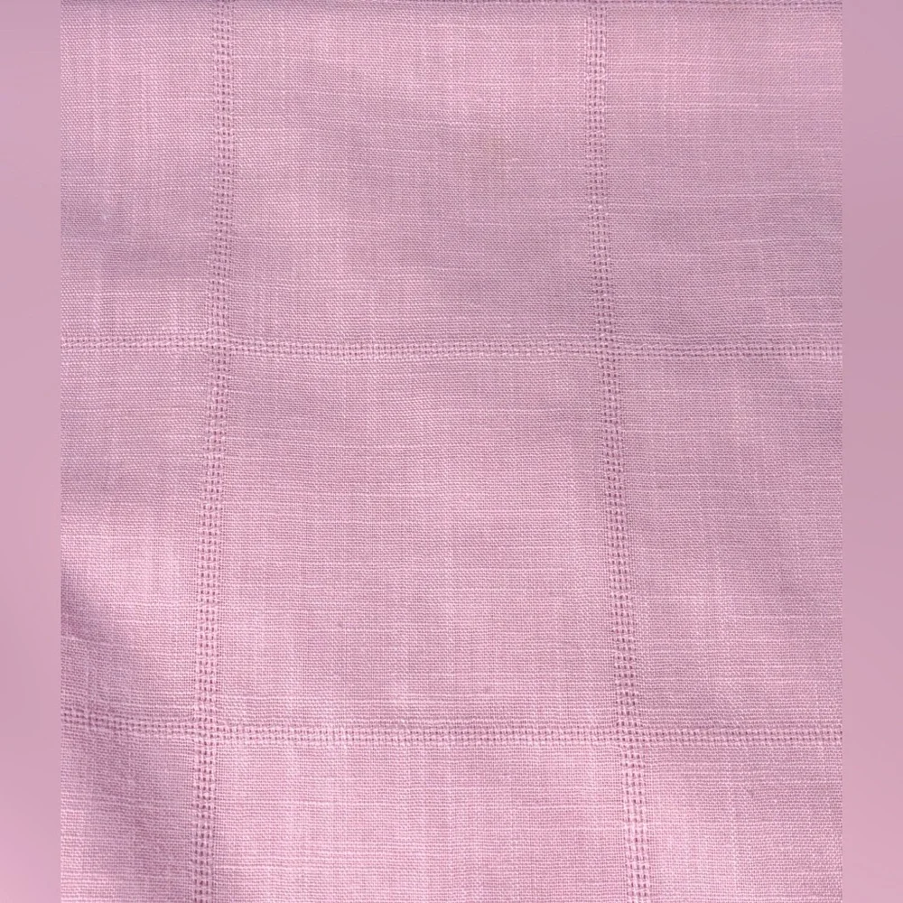 Vera Neumann Light Pink Pointelle Square Tablecloth Granny Cottage Core READ